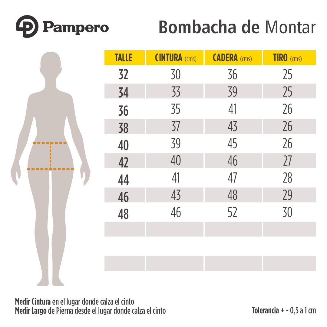 Bombacha de montar para dama, bombacha pampero